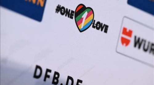 Echipa Germaniei persistă: afișează sigla „interzisă” într-o conferință de presă