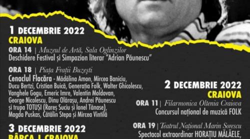 Festivalului Internațional Adrian Păunescu continuă și în 2022
