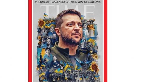 Zelensky a fost desemnat personalitatea anului 2022 de revista Time: "A inspirat oamenii și națiunile să se unească în apărarea libertății"