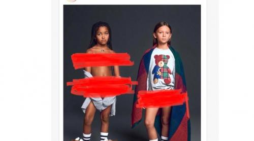 Benetton șterge fotografia cu copii în lenjerie intimă după criticile privind „sexualizarea” copiilor 