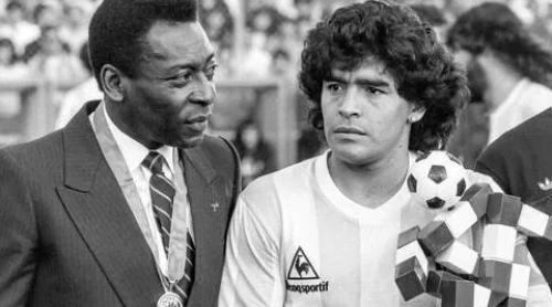 Pele sau Maradona? Dezbaterea va continua cu privire la cine a fost "cel mai mare jucător"