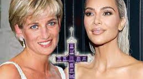  Kim Kardashian a cumpărat crucifixul Attallah ce a apărținut Prințesei Diana
