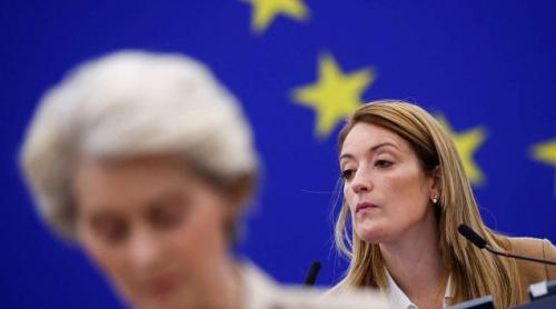 Președinta Parlamentului European promite măsuri împotriva „corupției” și a „interferenței străine”