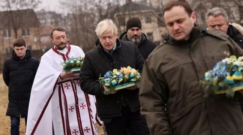  Boris Johnson face o călătorie surpriză în Ucraina 