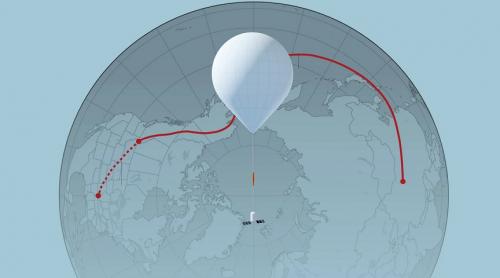 Al doilea balon spion chinez zboară deasupra Americii Latine