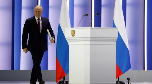 Putin: „Elita occidentală este responsabilă pentru escaladare”