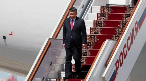 Xi Jinping a sosit în Rusia pentru o vizită oficială de trei zile