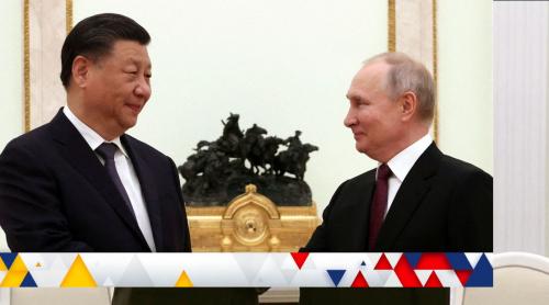 La Moscova, Vladimir Putin și Xi Jinping lansează o nouă provocare către Occident