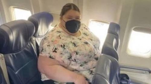 SUA: O femeie de "talie mare" cere companiilor aeriene un loc gratuit suplimentar în avion, sau chiar două sau trei locuri în funcție de dimensiunea călătorului 