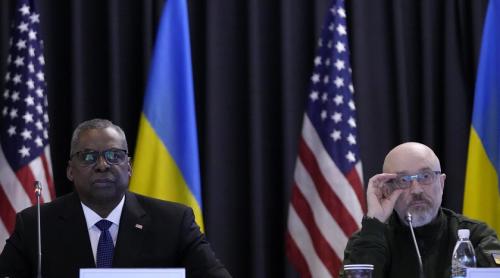 Ucraina este „de facto deja parte a spațiului de securitate al NATO”, spune ministrul apărării ucrainean