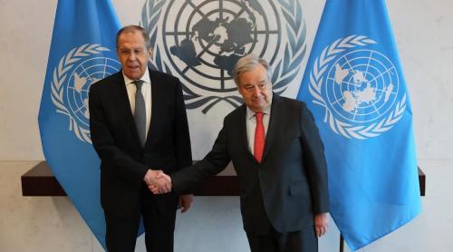 Riscurile de conflict între marile puteri sunt la o „înălțime istorică”, spune șeful ONU