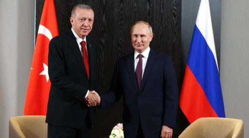 Putin: "vom coopera cu Ankara pentru a trimite gaze către țări terțe"