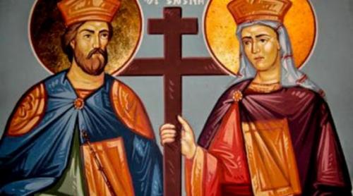Calendar ortodox 21 mai: Sfinţii Împăraţi Constantin şi Elena