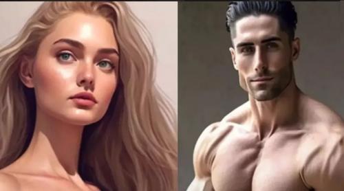 Cum arată femeia și bărbatul „perfecți” conform inteligenței artificiale