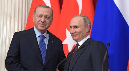 Putin îi spune lui Erdogan că realegerea lui deschide „perspective” de a le consolida legăturile