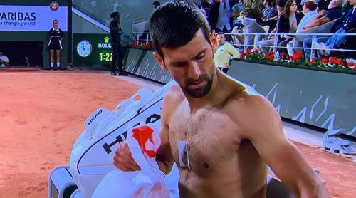 „Vreau să fiu Iron Man al tenisului”, Djokovic raspunde enigmatic despre utilitatea plasturelui său metalic