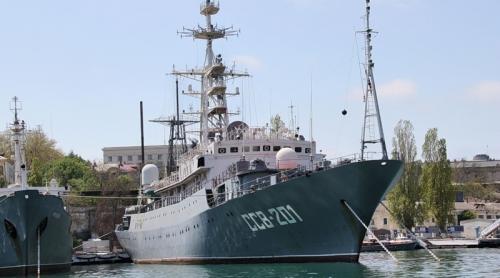 Rusia spune că a respins atacul Ucrainei asupra unei nave de război din Marea Neagra
