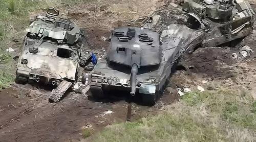 Ucraina cere Germaniei mai multe tancuri Leopard2 după pierderile suferite în contraofensivă
