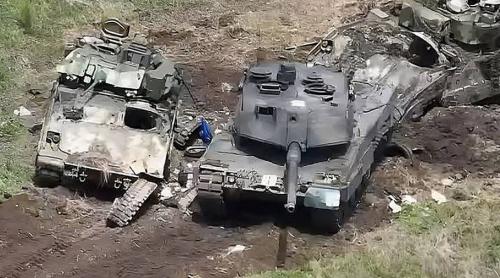 Germania nu va putea „înlocui” toate tancurile avariate în contraofensiva Ucrainei