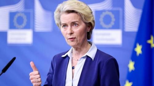 Ursula von der Leyen a propus statelor UE să acopere 45% din toate nevoile Ucrainei până în 2027