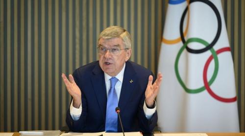 Președintele Comitetului Olimpic Internațional regretă că Ucraina își „sancționează” propriii sportivi