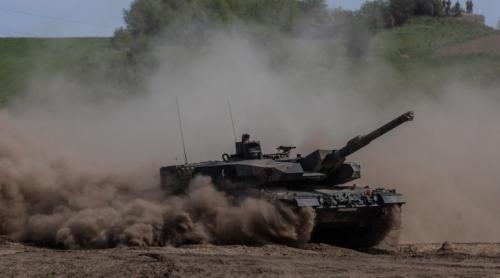 Rusia susţine ca a distrus toate cele 16 tancuri Leopard trimise de Polonia și Portugalia