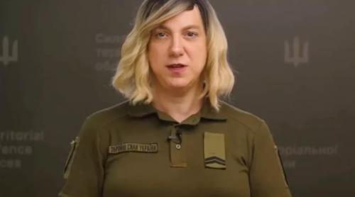 Un transgender american este noul  purtător de cuvânt al armatei ucrainene