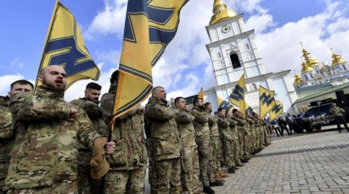 Regimentul Azov a fost reconstituit și operează în regiunea Donețk