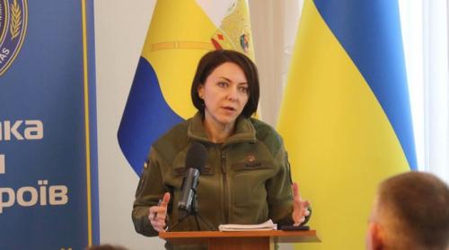 Kievul demite 6 miniștri adjuncți ai apărării, printre care și Hanna Malyar