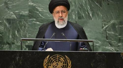 ONU: Președintele iranian Ebrahim Raïssi acuză Statele Unite că „aruncă gaz pe foc” în Ucraina „cu scopul de a slăbi țările europene”