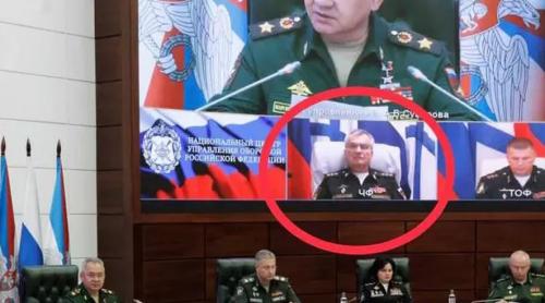 Comandantul rus al flotei de la Marea Neagră apare în video după ce Ucraina a spus că l-a ucis