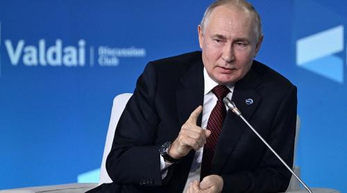 Putin: Misiunea Rusiei este de a „construi o lume nouă”