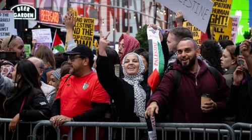 Susținători ai Palestinei si ai Israelului s-au înfruntat în mai multe orașe din SUA