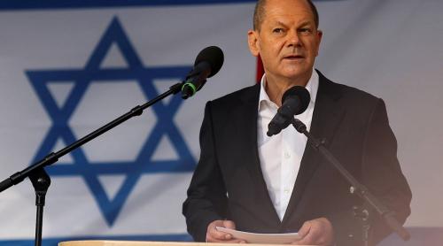 Olaf Scholz le cere compatrioților săi să „garanteze securitatea” populației evreiești din Germania