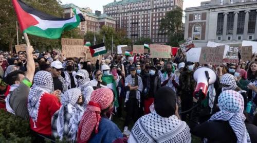 La New York, mii de manifestanți pro-palestinieni în stradă