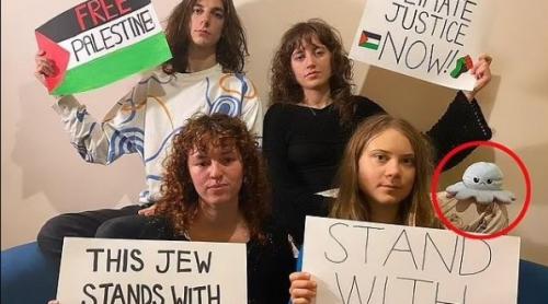 Un oficial israelian o critică pe Greta Thunberg după ce aceasta a spus că îi sprijină pe palestinienii din Gaza