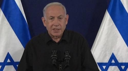 Netanyahu: "Apelurile la încetarea focului sunt solicitări ca Israelul să se predea"
