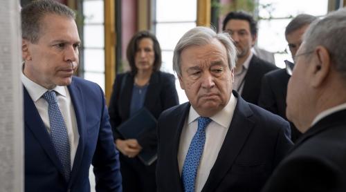 Antonio Guterres „nu merită” să conducă ONU, spune un ministru israelian