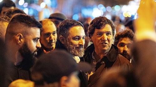 Tucker Carlson apare la protestele anti-amnistie din Spania: „Lumea nu le vede suficient"