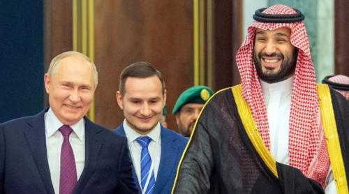 Putin s-a întâlnit cu prințul moștenitor saudit  Mohammed bin Salman la Riad