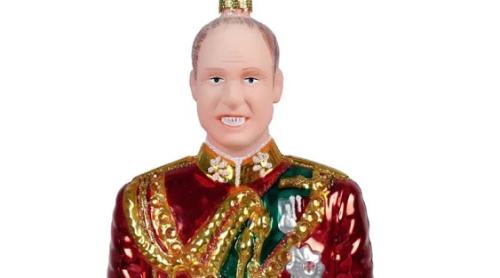 Globurile de Crăciun sub formă de "prințul William" au nemulțumit fanii familiei regale: "Sunt înfricoșătoare"