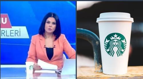 Turcia: o prezentatoare TV a fost concediată pentru un pahar Starbucks, un simbol considerat pro-israelian
