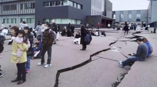 Japonia a fost zguduita de 21 de cutremure în prima zi a anului (video)