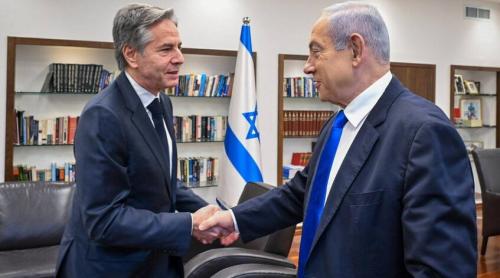 Blinken și Netanyahu discută despre evitarea victimelor civile și protejarea infrastructurii din Gaza