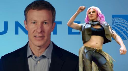 Un video cu directorul United Airlines îmbracat în drag queen stârnește indignare pe internet