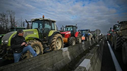 Fermierii francezi se alătură mișcării europene de protest