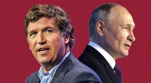 Kremlinul confirmă că Putin i-a acordat ieri un interviu lui Tucker Carlson
