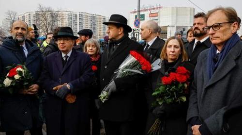 Ambasadorii american, francez și german prezenți la înmormântarea lui Alexeï Navalnîi 
