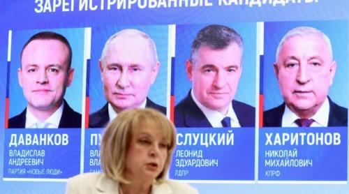 Cine sunt candidații la alegerile prezidențiale din Rusia?