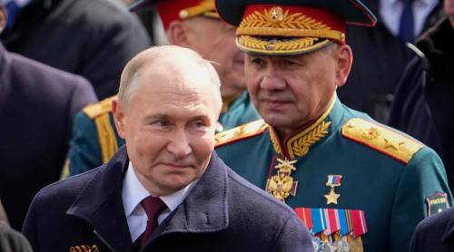 Vladimir Putin l-a demis pe ministrul Apărării Serghei Şoigu si l-a înlocuit de Andrei Beloussov
